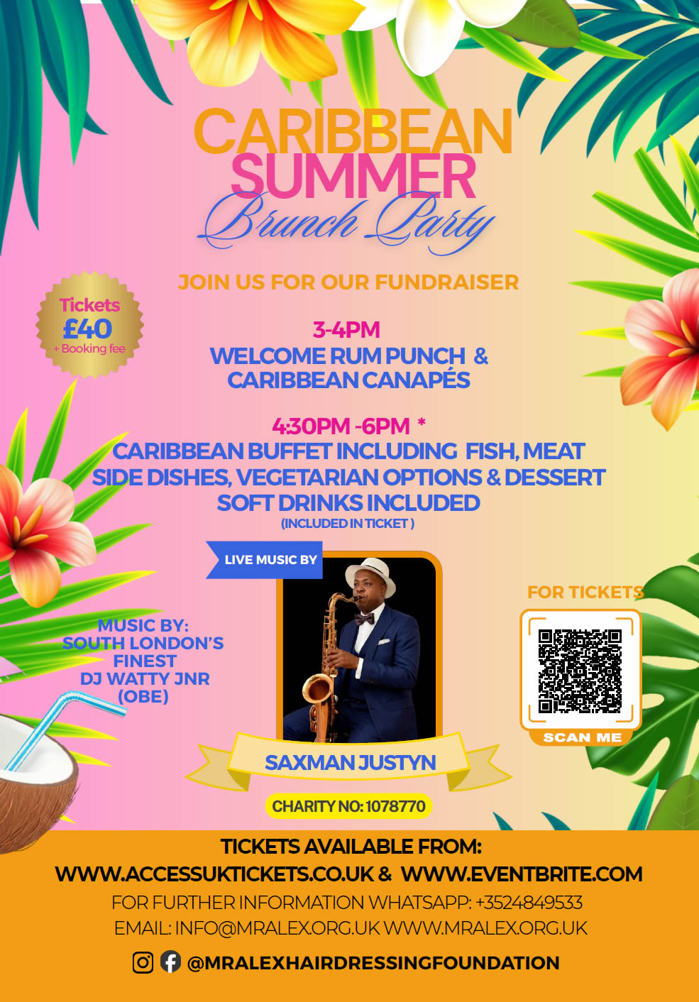 Caribbean Summer Brunch Party